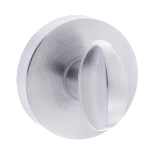 Forme Designer Round WC Turn and Release - Satin Chrome