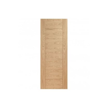 Oak Internal Fully Finished Pedrena Made-to-Measure FD30 Fire Door (122653)