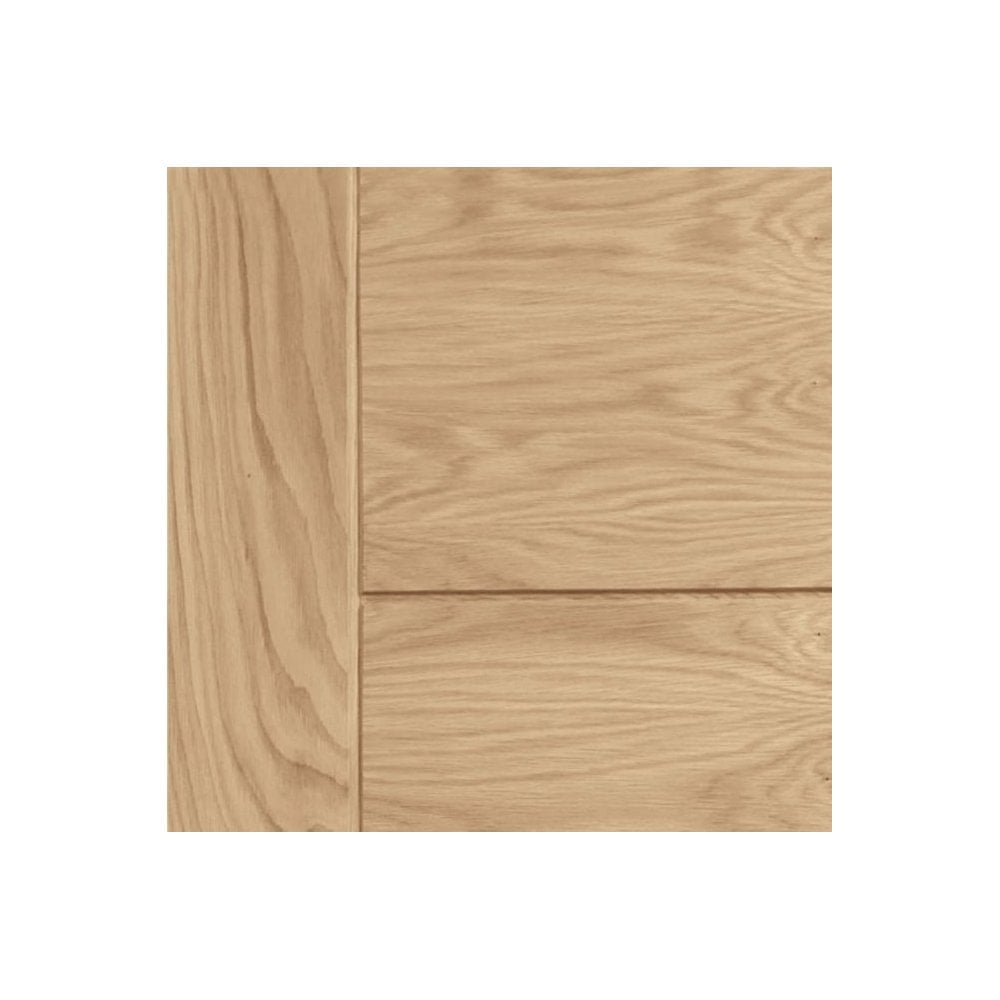 Oak Internal Fully Finished Pedrena Made-to-Measure FD30 Fire Door (122653)