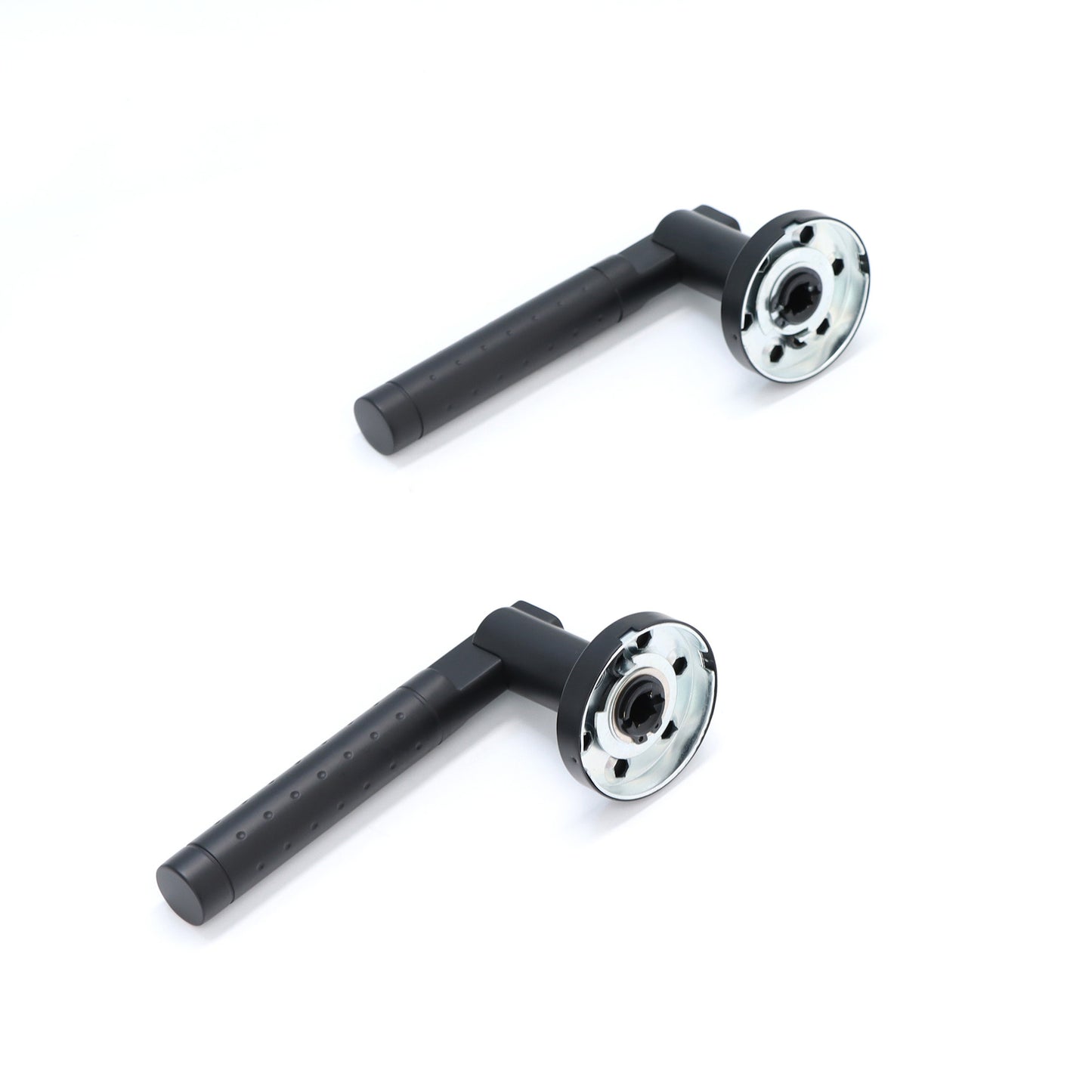 Superior Proxima Lever on Round Rose Handle Set - Matt Black