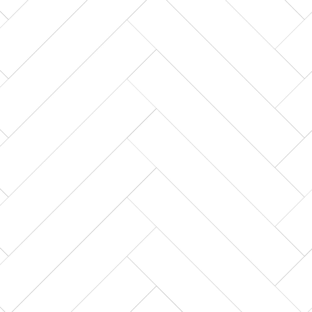 White - Lustre Herrringbone 6mm High Gloss Luxury Vinyl Flooring (122977)