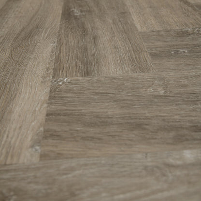 Nelson Oak - Foundation Herringbone 2mm UV Coated LVT Flooring