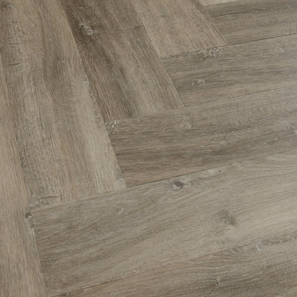 Nelson Oak - Foundation Herringbone 2mm UV Coated LVT Flooring
