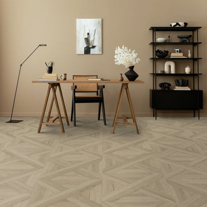 Surrey Oak - Luxe Vision Pre-Grouted 5.5mm Stone Embossed UV Coated Rigid Core LVT Flooring