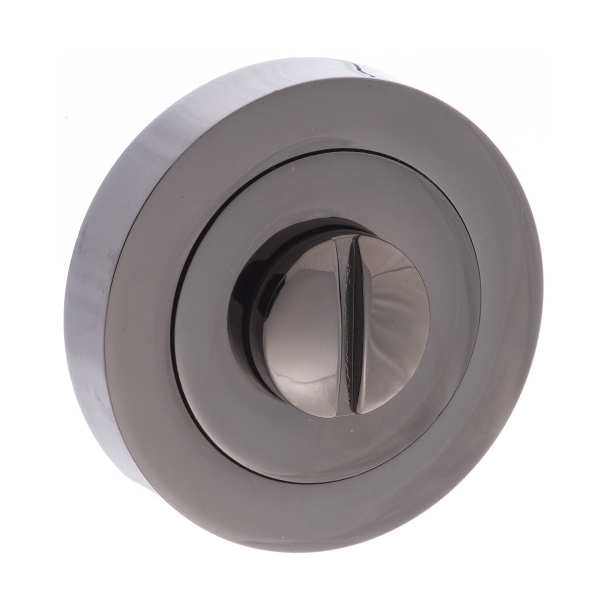 Status Round WC Turn and Release - Black Nickel