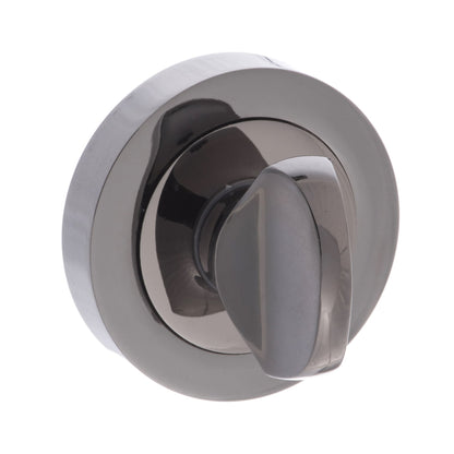 Status Round WC Turn and Release - Black Nickel