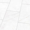 White Marble - Lustre Stone 8mm High Gloss Laminate Flooring (122548)