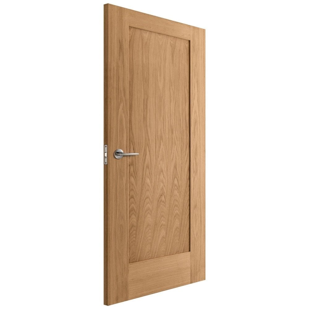Oak Internal Fully Finished Pattern 10 Made-to-Measure FD30 Fire Door (122650)