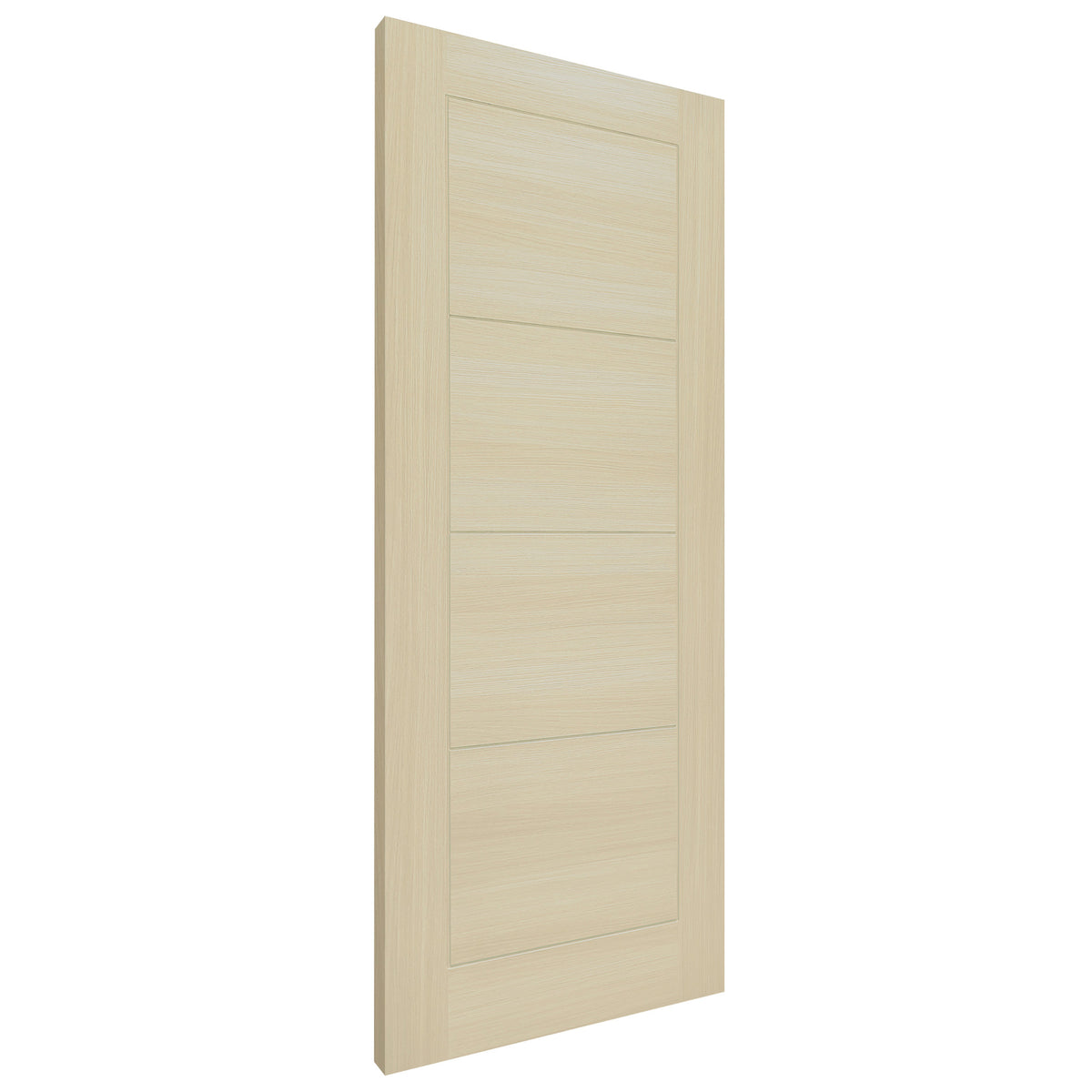 Blonde Oak Fully Finished Endure Laminate Ladder FD30 Internal Fire Door