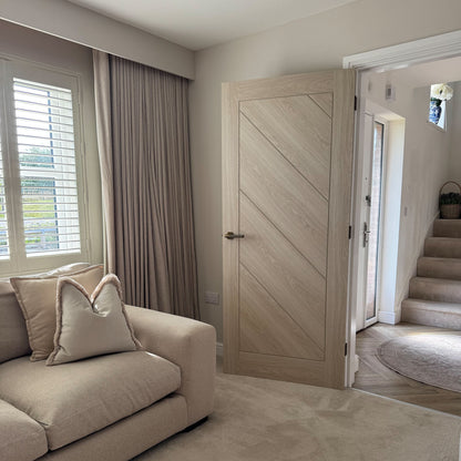 Ivory Fully Finished Endure Laminate Stockholm Internal Door