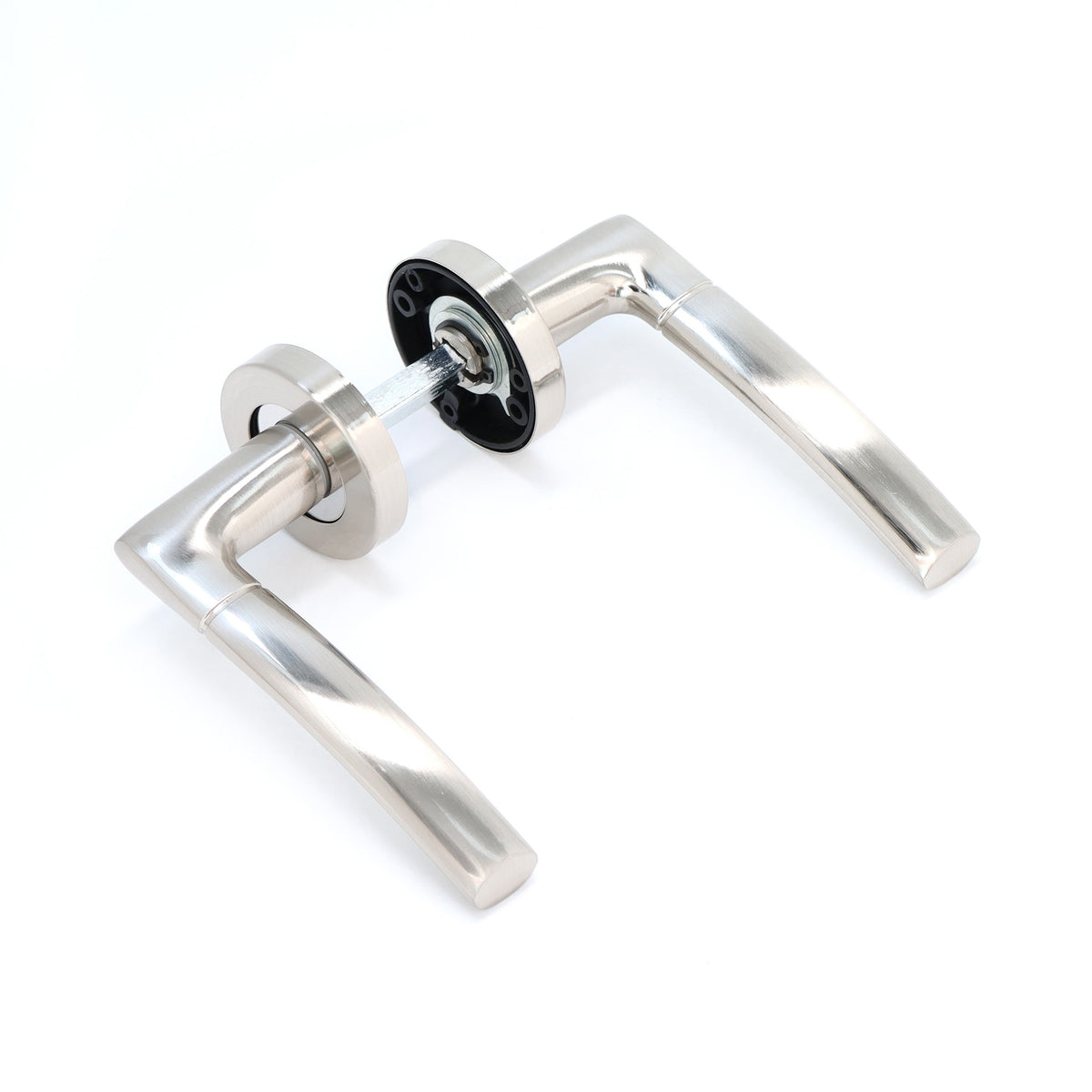Lifestyle Alcor Lever on Round Rose Handle Set - Polished Chrome