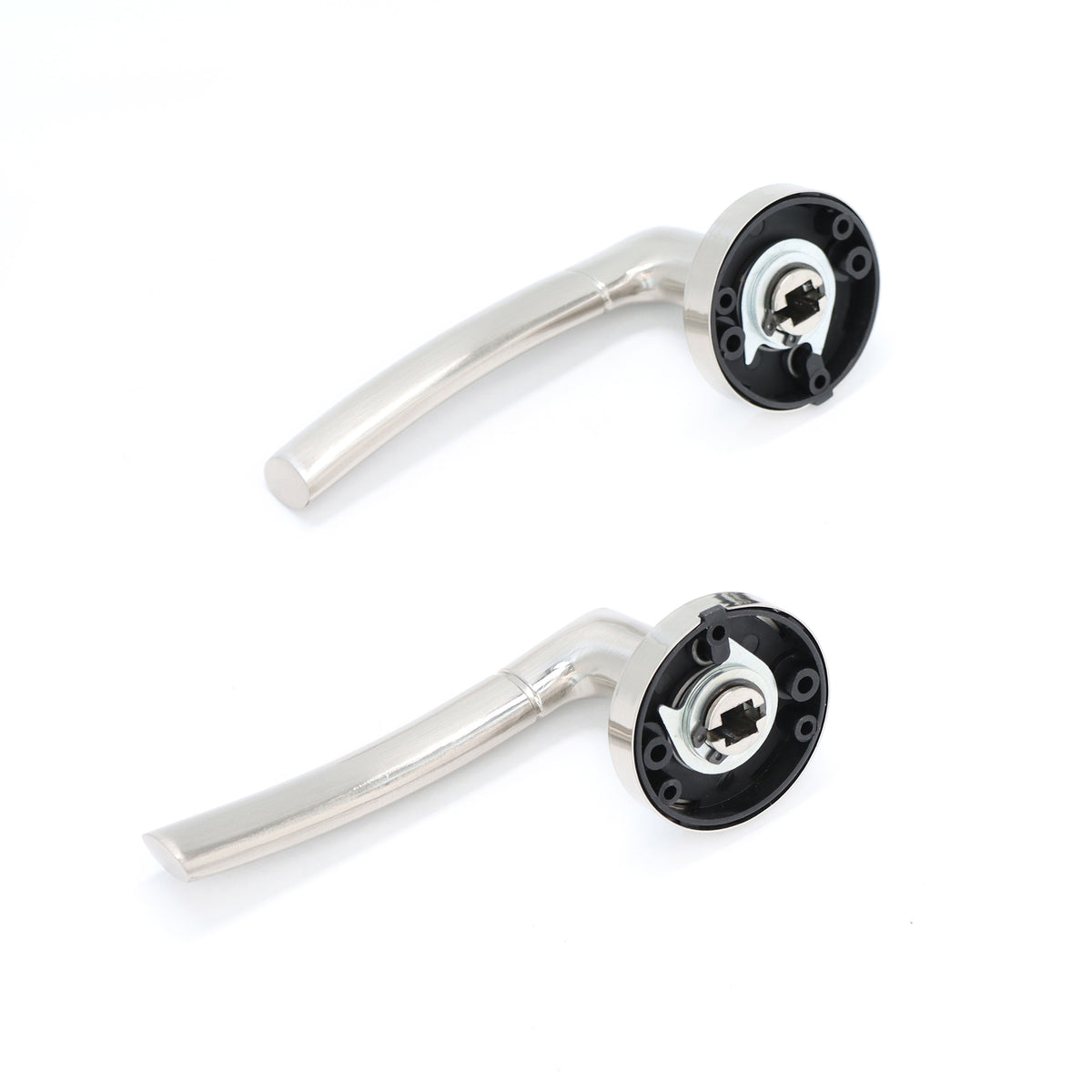Lifestyle Alcor Lever on Round Rose Handle Set - Polished Chrome