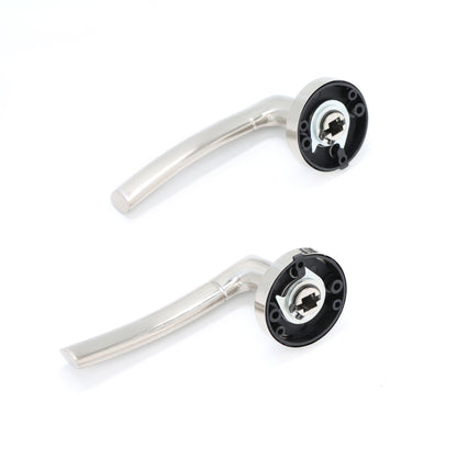 Lifestyle Alcor Lever on Round Rose Handle Set - Polished Chrome