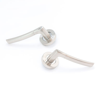 Lifestyle Alcor Lever on Round Rose Handle Set - Polished Chrome
