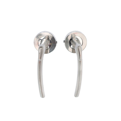 Lifestyle Alcor Lever on Round Rose Handle Set - Polished Chrome