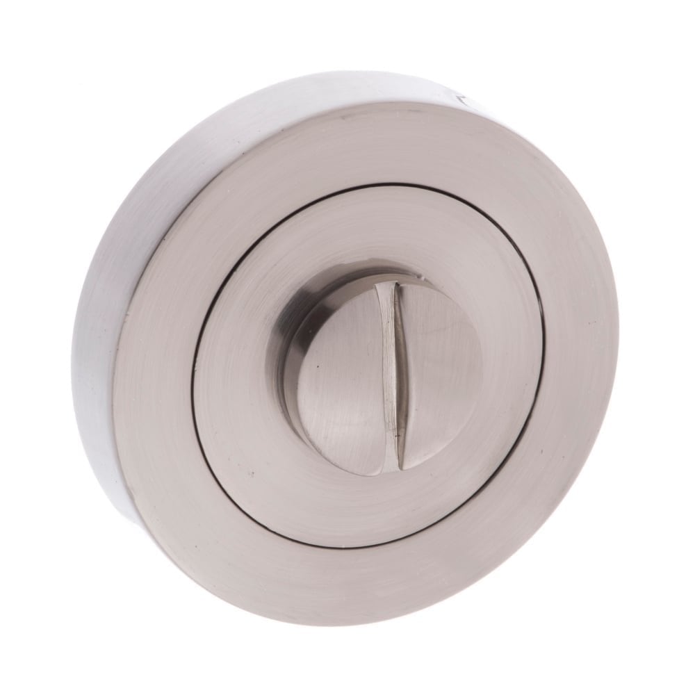 Status Round WC Turn and Release - Satin Nickel