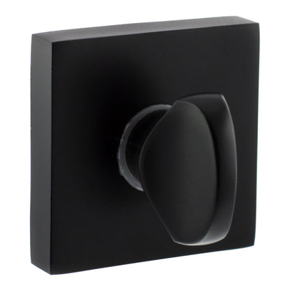Status Square WC Turn and Release - Matt Black