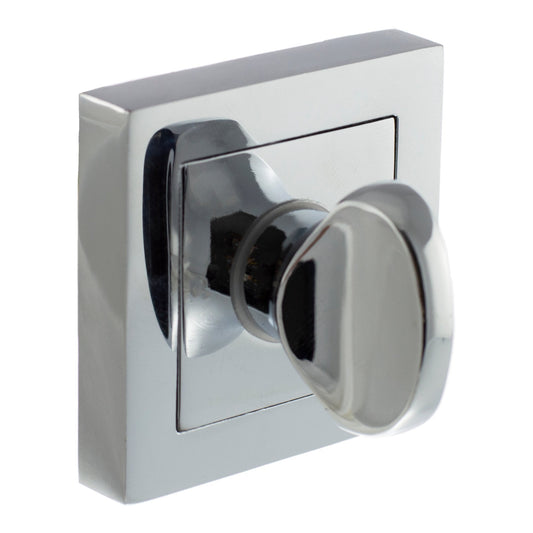 Status Square WC Turn and Release - Polished Chrome