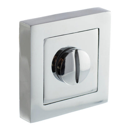 Status Square WC Turn and Release - Polished Chrome