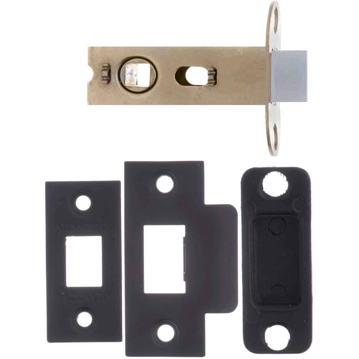 63mm (2.5'') Bolt Through Tubular Latch - Matt Black