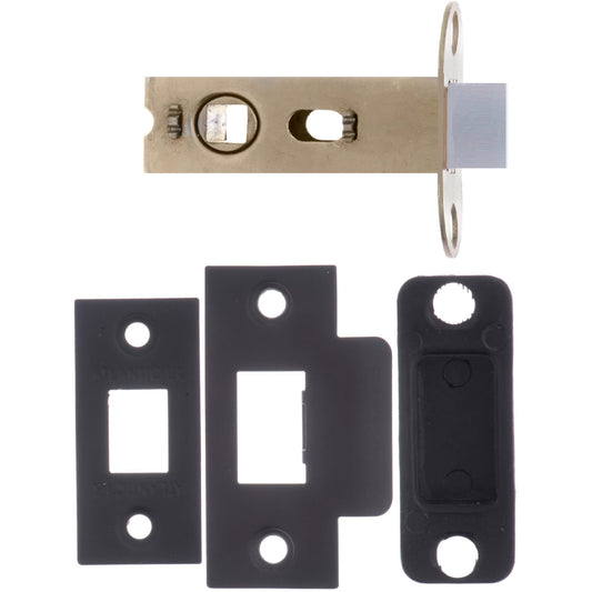 63mm (2.5'') Bolt Through Tubular Latch - Matt Black