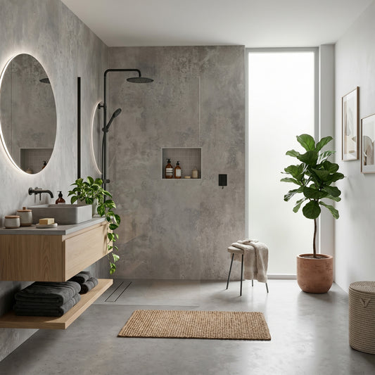 Pencil stone Caldeira - 2420mm Wetwall Matt Waterproof Wall Panelling