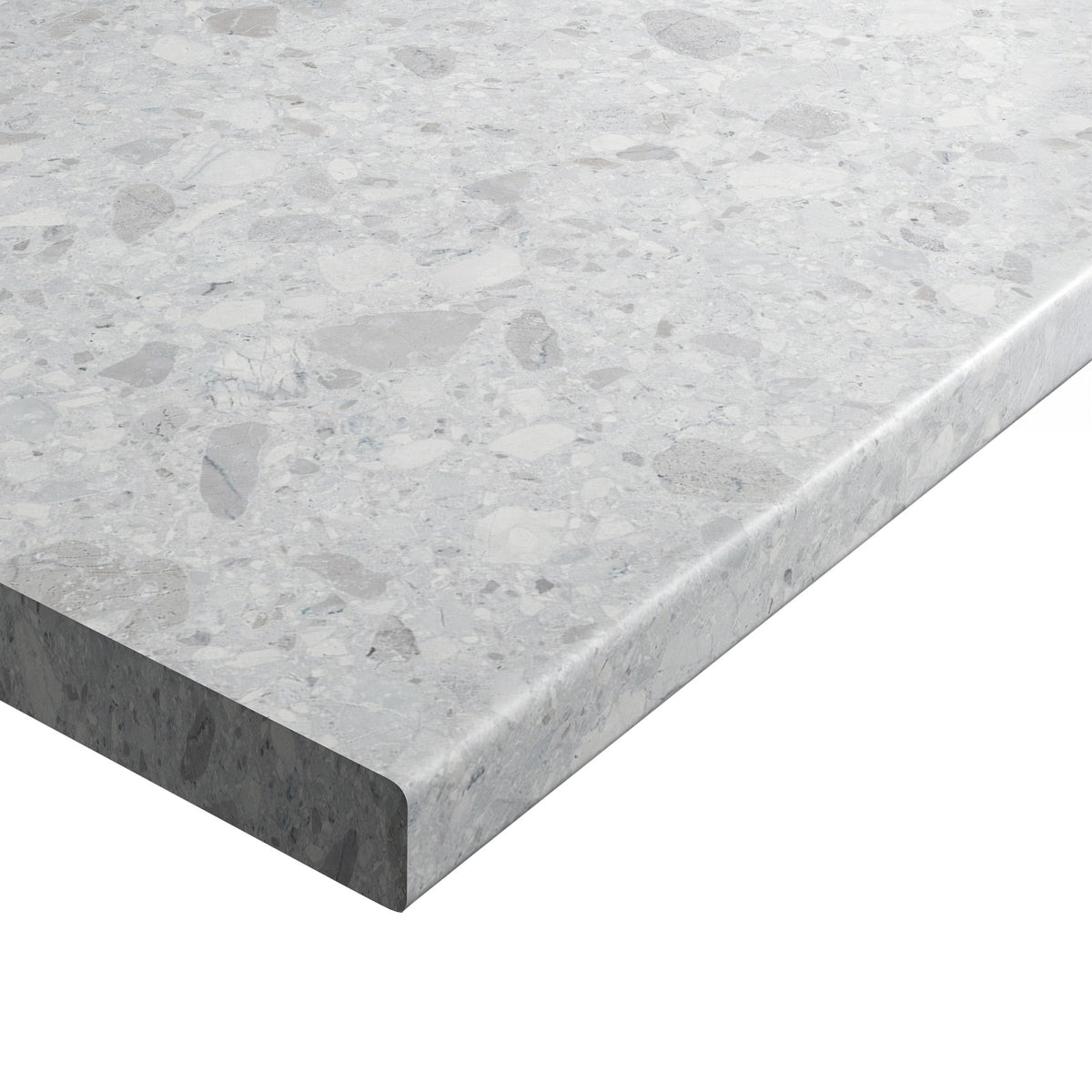 Nuvolento - Rounded Edge Laminate Worktop 3050mm x 600mm x 38mm