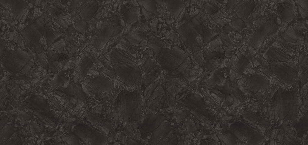 Raja Black - Compact Square Edge Laminate Worktop 3050mm x 650mm x 12.5mm