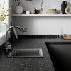 Black Slate - Square Edge Laminate Worktop 3050mm x 600mm x 38mm