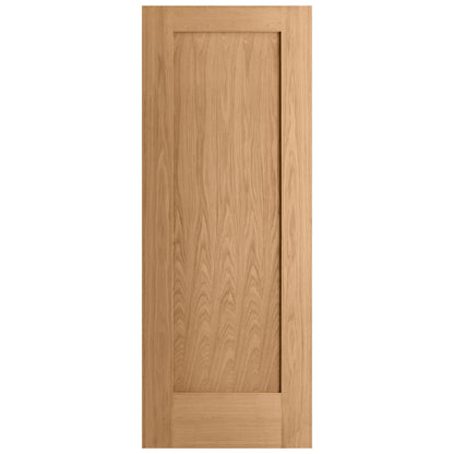 Oak Internal Unfinished Pattern 10 1 Panel FD30 Fire Door (84455)