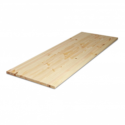Solid Redwood Pine 27mm Furniture Board, Redwood Pine