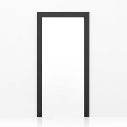 Fully Finished Jet Black Architrave Square Profile (Pack of 5 lengths) (JBARCH-SQ)