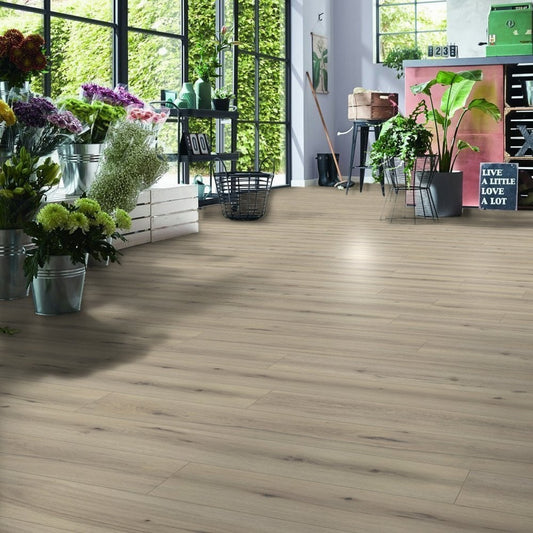 Arizona Oak Beige - Robusto Villa 12mm Waterproof Laminate Flooring