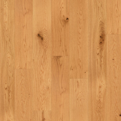 Natural Oak - 14mm Super-Wide UV Lacquered Engineered Real Wood Flooring