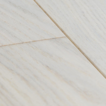 Ivory Oak - 14mm Wide UV Lacquered Engineered Real Wood Flooring