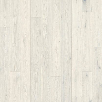 Ivory Oak - 14mm Wide UV Lacquered Engineered Real Wood Flooring