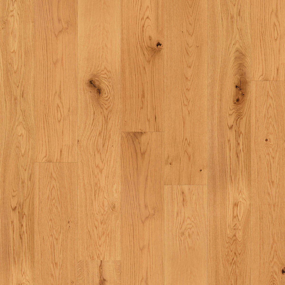 Natural Oak - 18mm Wide UV Lacquered Solid Real Wood Flooring