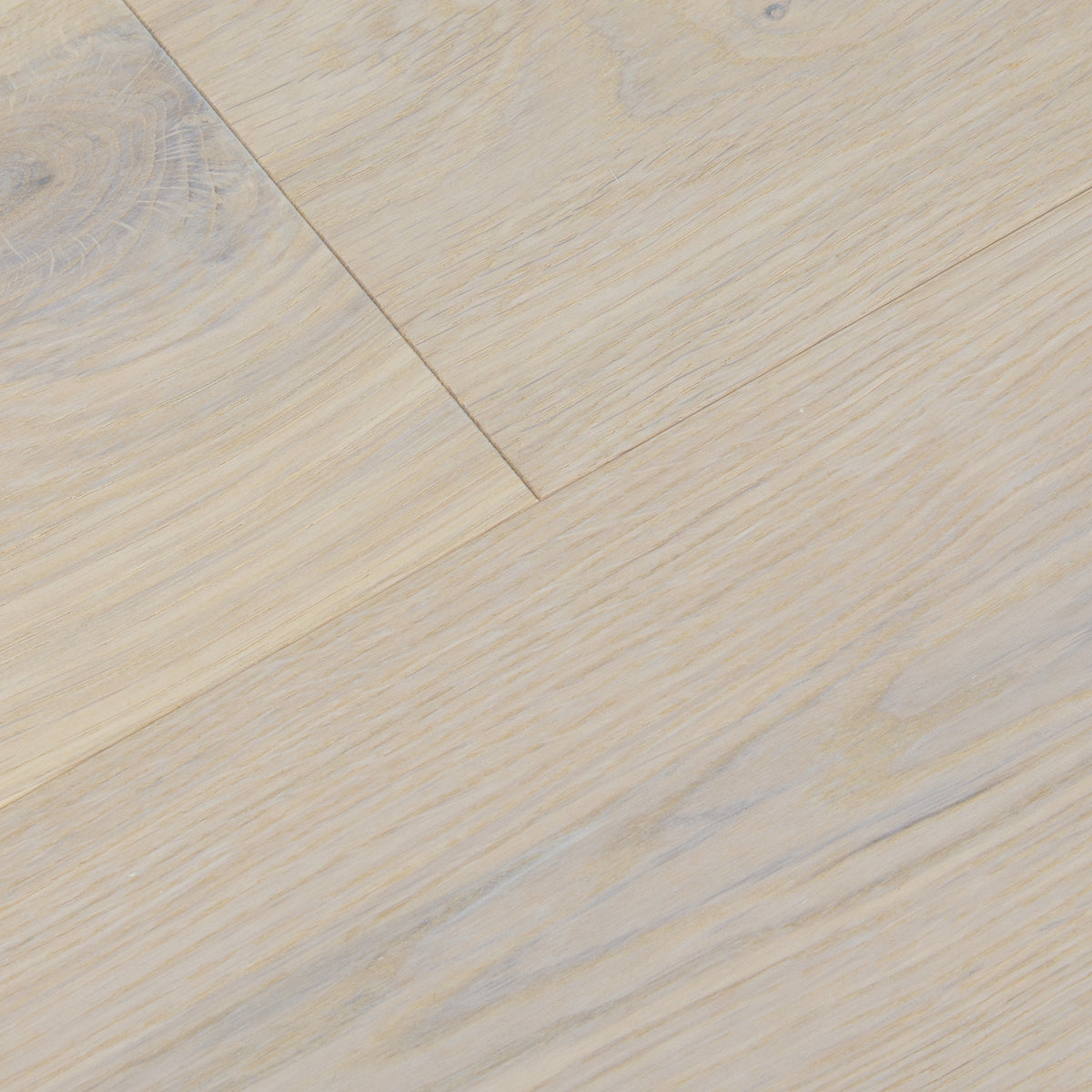 New White Oak - 14mm Light Brushed Engineered Real Wood Flooring