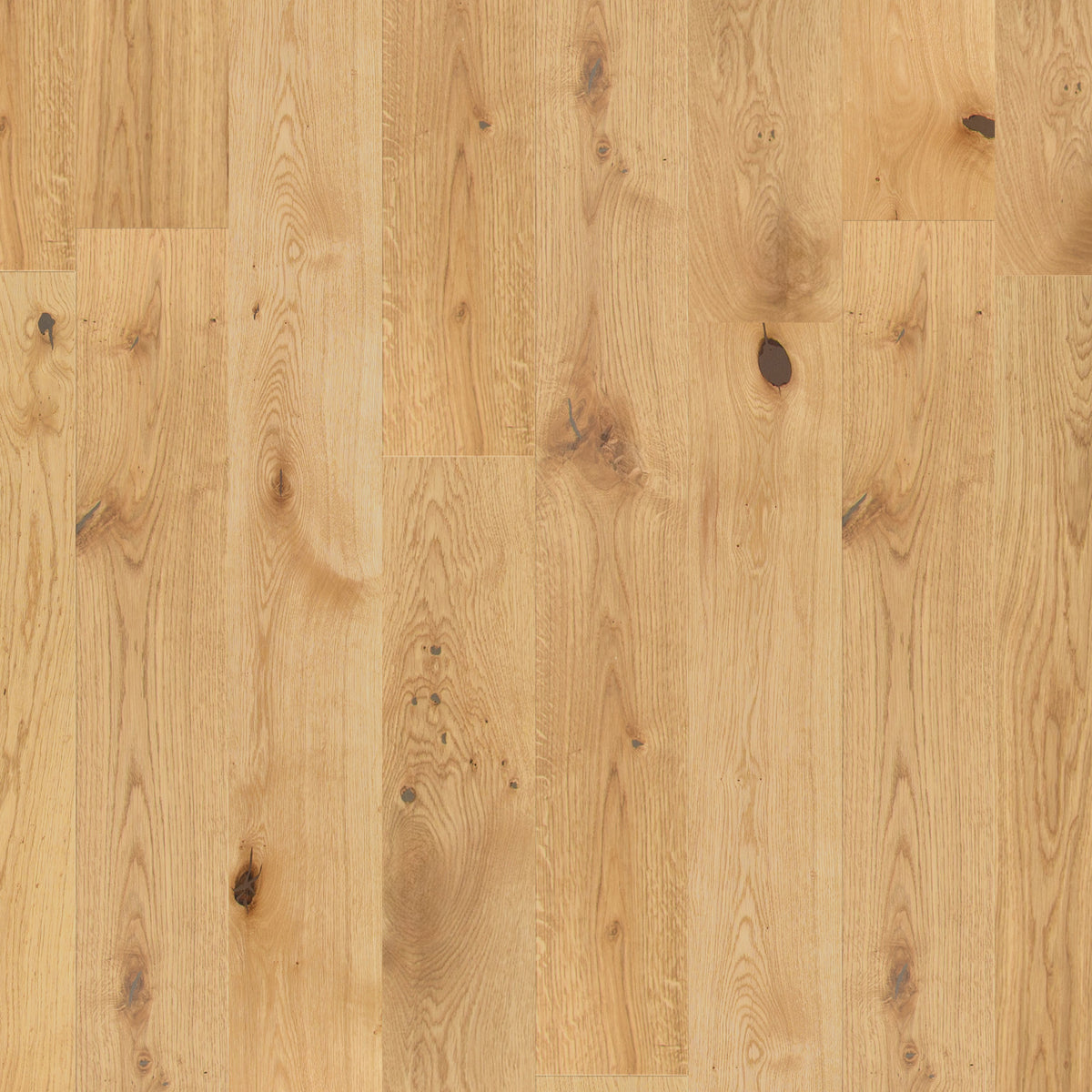 Natural Oak - 14mm Light Brushed Engineered Real Wood Flooring