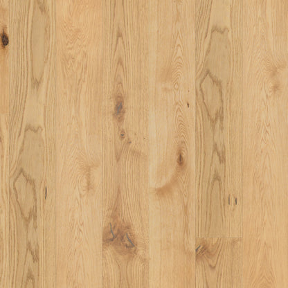 Natural Oak - 14mm Light Brushed 5G Click Engineered Real Wood Flooring