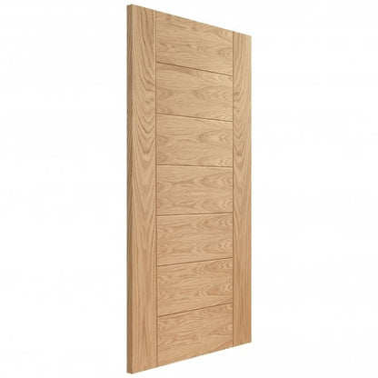 Oak Fully Finished Pedrena 7 Panel FD30 Internal Fire Door