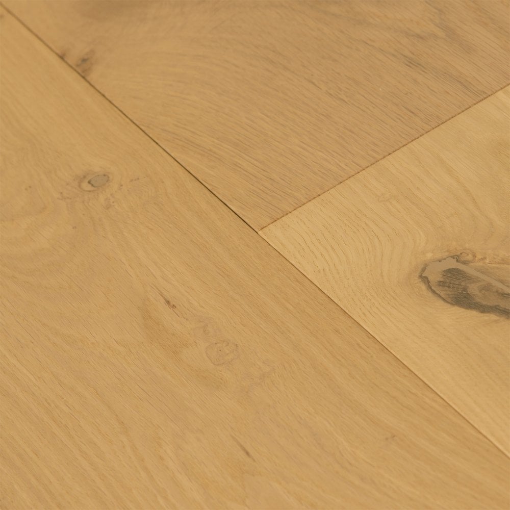Invisible Brushed Oak - 14mm Matt Lacquered Engineered Real Wood Flooring