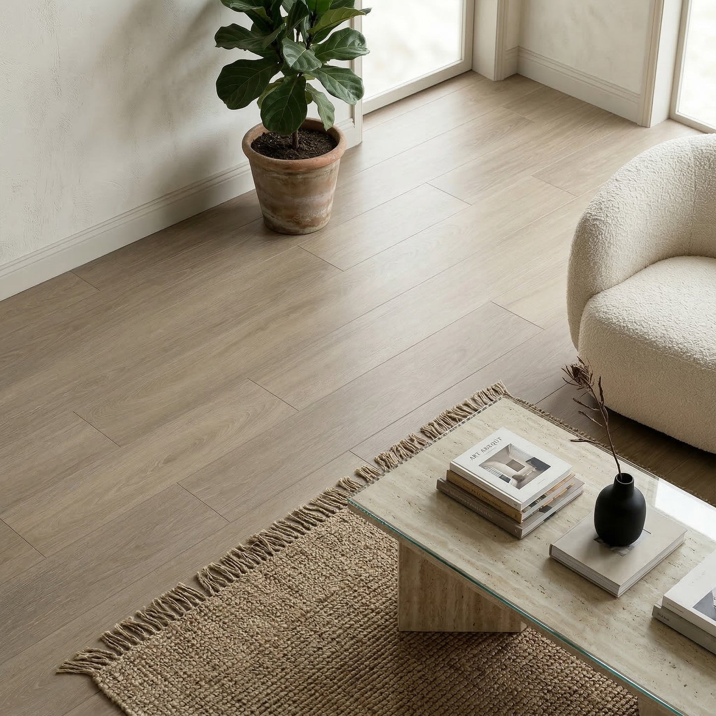 Heritage Oak - Homewise SPC 5mm Rigid Core Vinyl Sample
