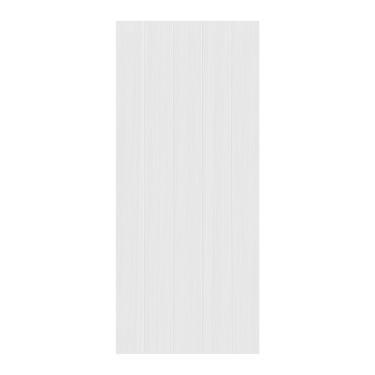 White Fully Finished Cottage Woodgrain Laminate Internal Door