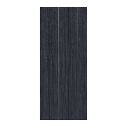 Black Internal Fully Finished Cottage Laminate Door