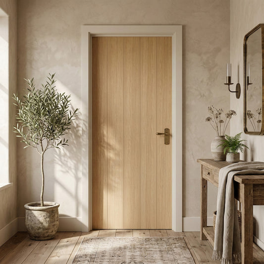 Oak Fully Finished Cottage Laminate Internal Door