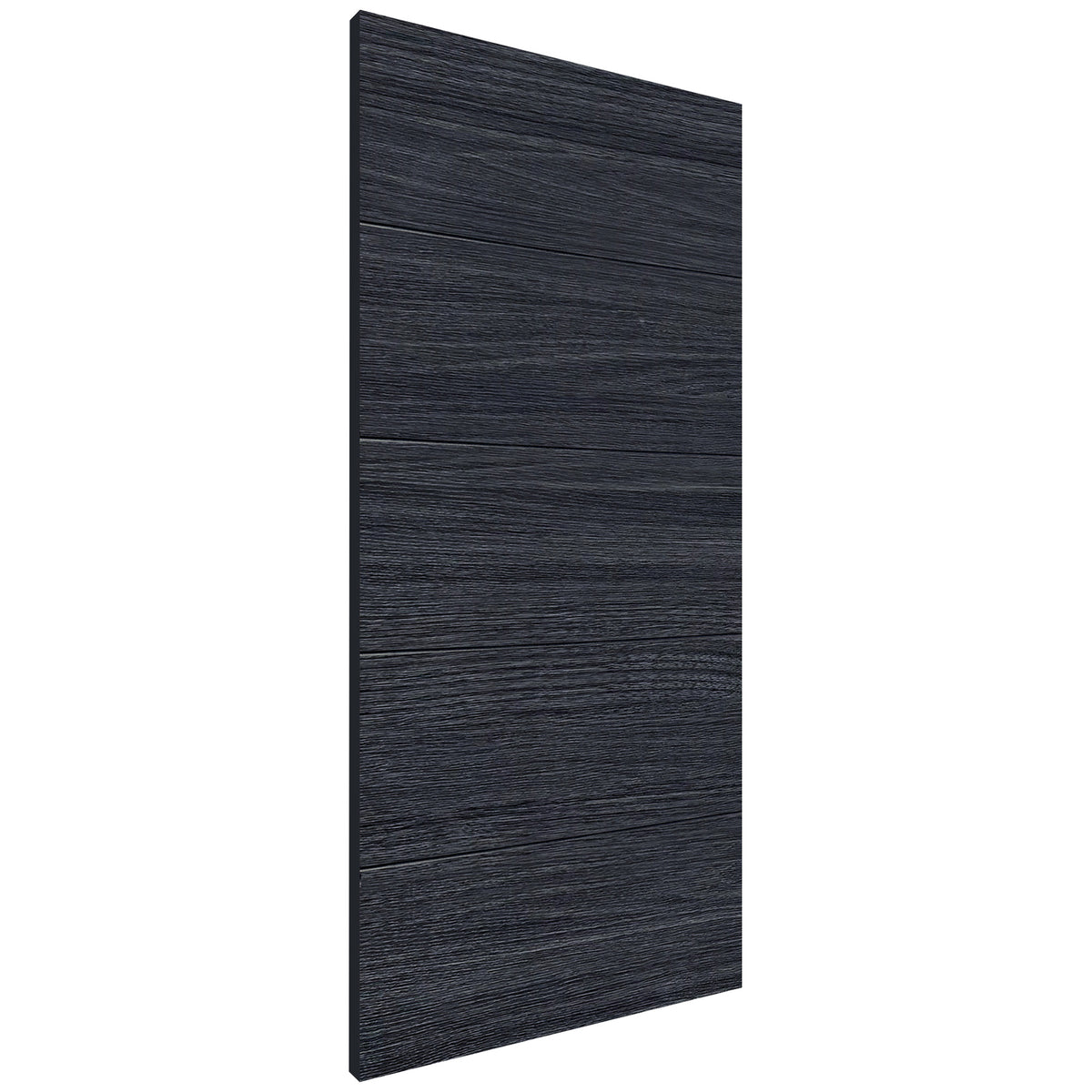 Black Internal Fully Finished Linear Laminate Door