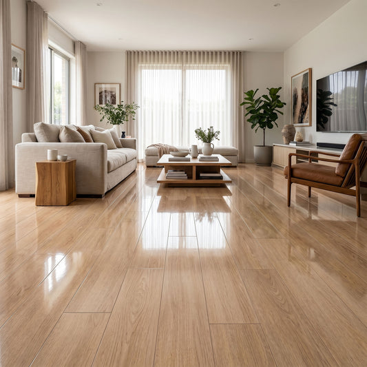 Oak Aviva Blossom - Aqua Pro 8mm High Gloss Laminate Flooring