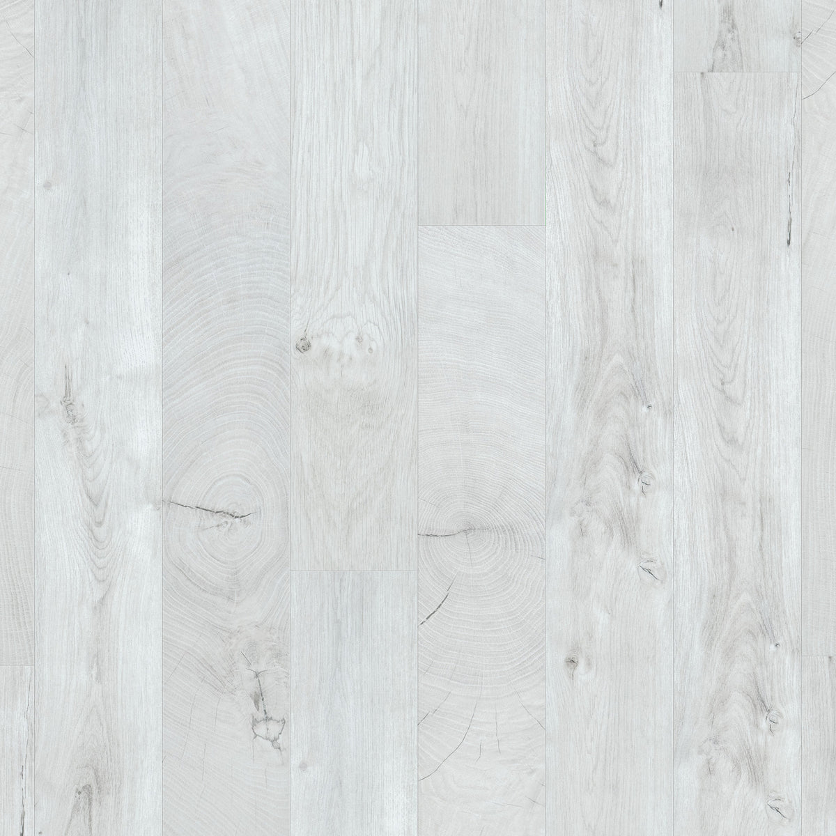 Oak Fresco Snow - Aqua Pro 8mm High Gloss Laminate Flooring