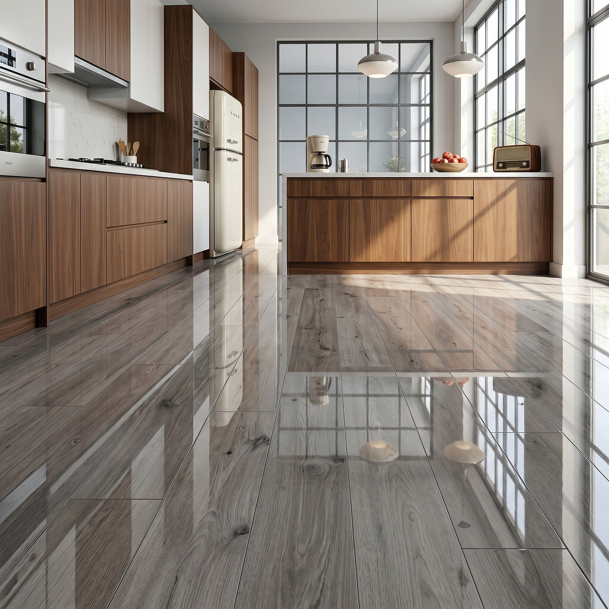 Oak Uptown - Aqua Pro 8mm High Gloss Laminate Flooring